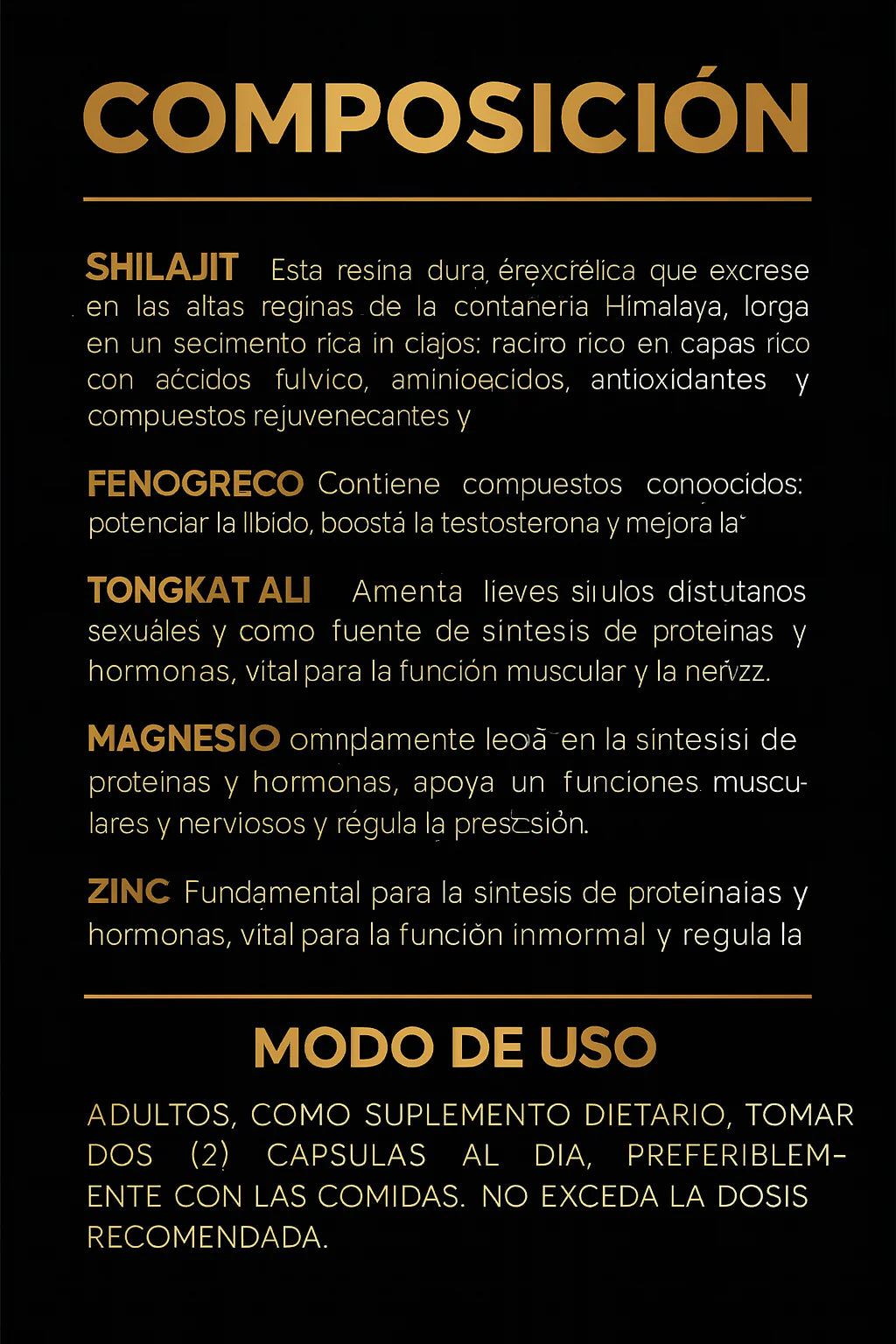 VIRIL SHILAJIL X 60 CAPS