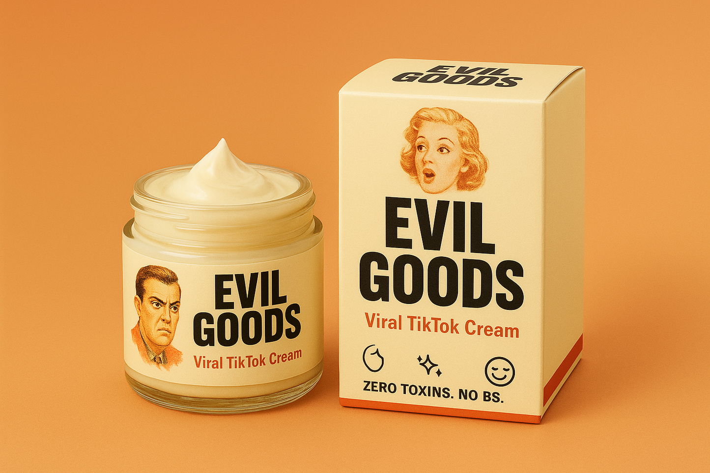 🧴 EVIL GOODS – Crema viral TIKTOK
