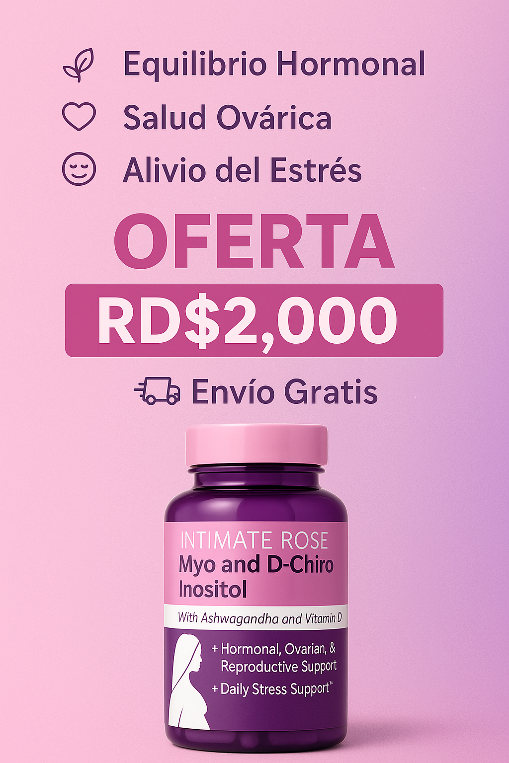 MYO INOSITOL 60 CAPSULAS